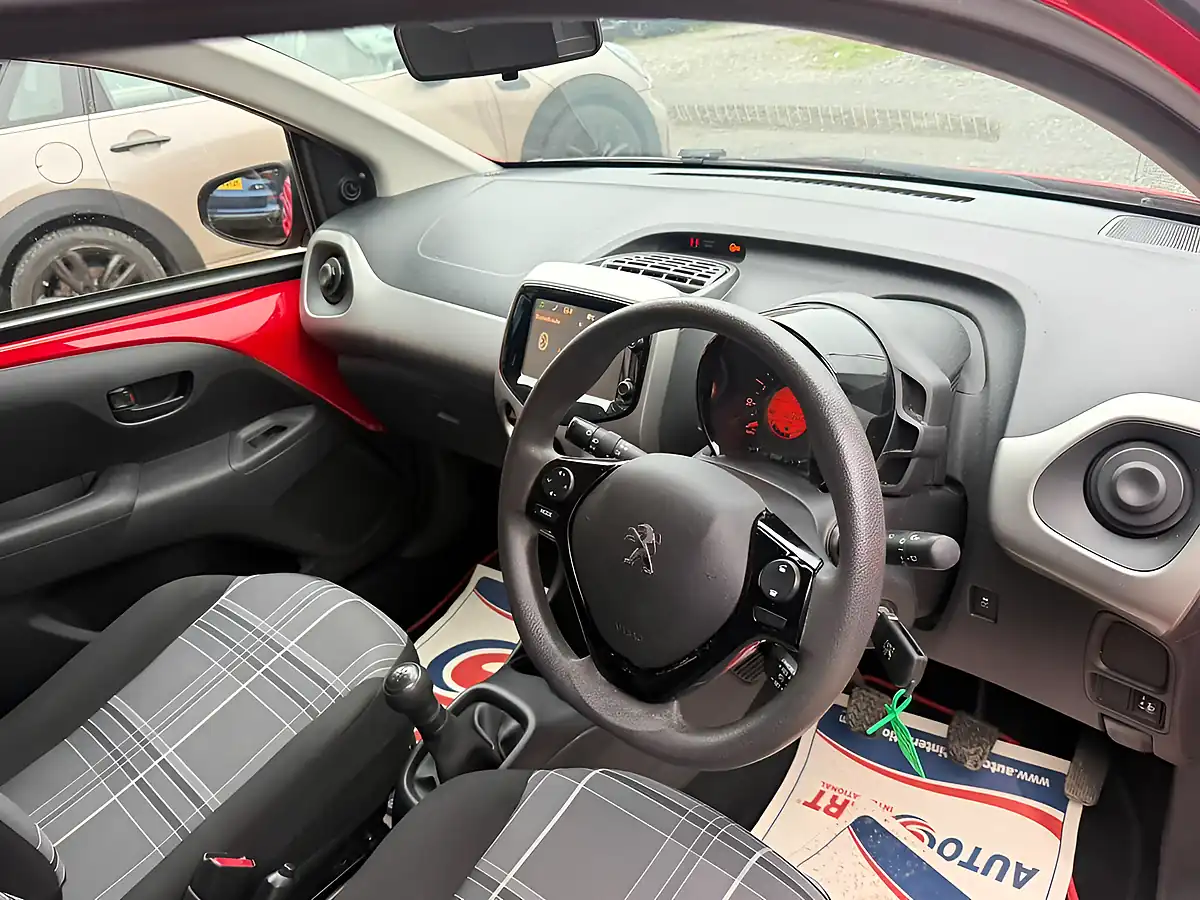 Used 2018 Peugeot 108 Active Red - Interior and Exterior details 15