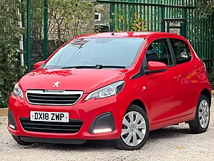 Used 2018 Peugeot 108 Active Red - Interior and Exterior details 2