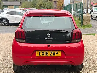 Used 2018 Peugeot 108 Active Red - Interior and Exterior details 6
