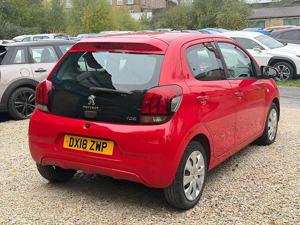 Used 2018 Peugeot 108 Active Red - Interior and Exterior details 7