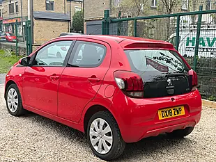 Used 2018 Peugeot 108 Active Red - Interior and Exterior details 8