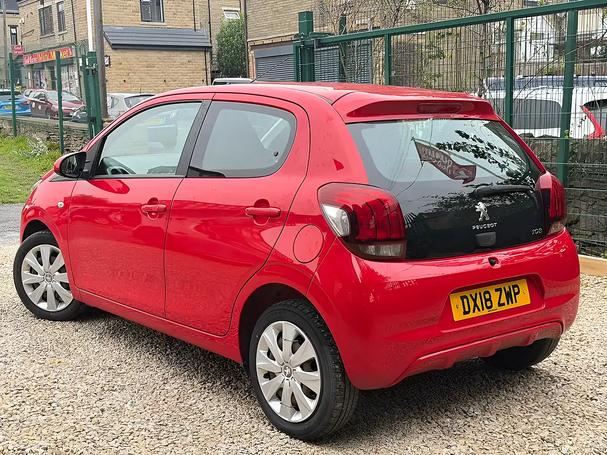 Used 2018 Peugeot 108 Active Red - Interior and Exterior details 9