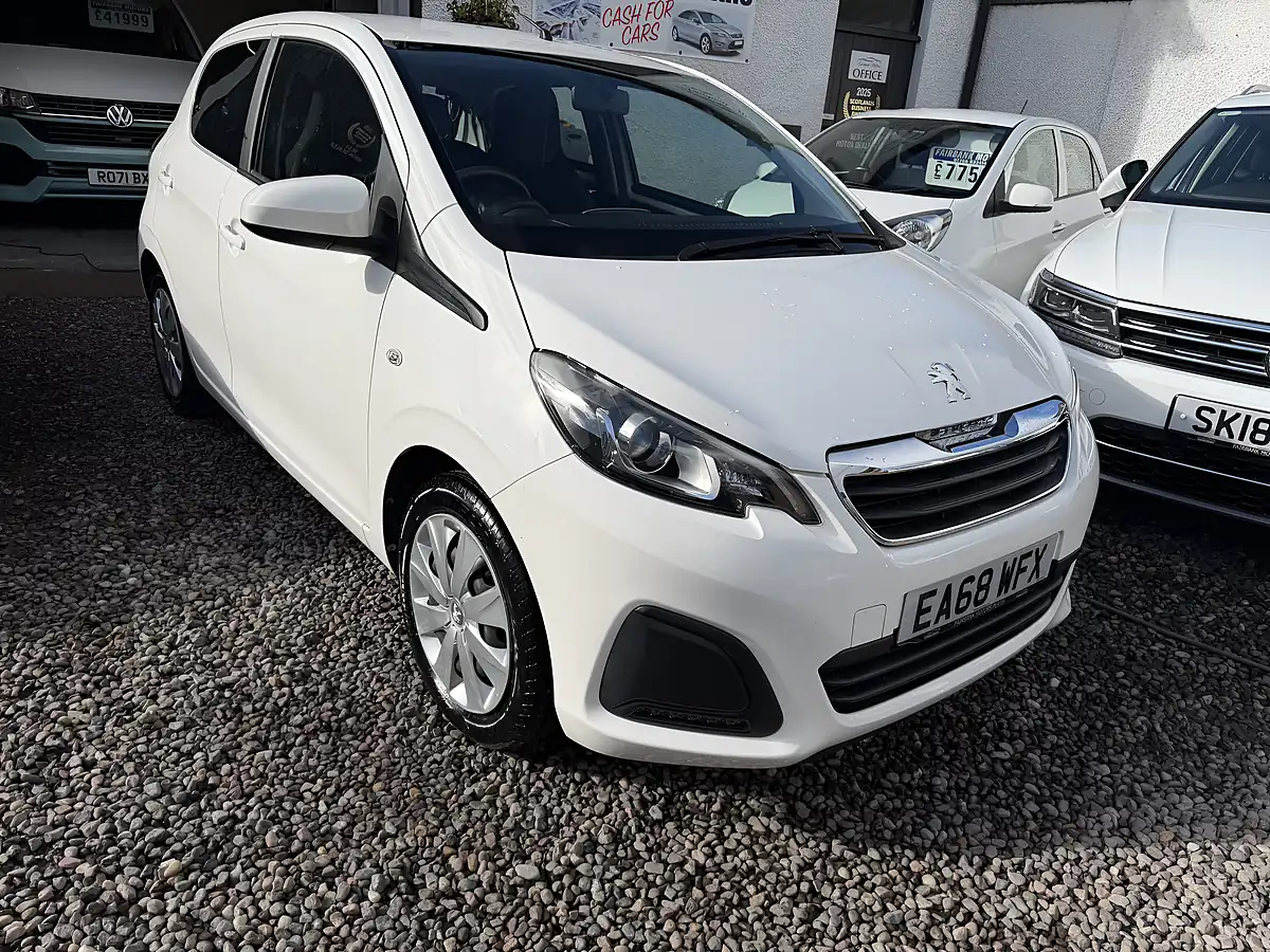 Used 2018 Peugeot 108 Active White - Interior and Exterior details 2