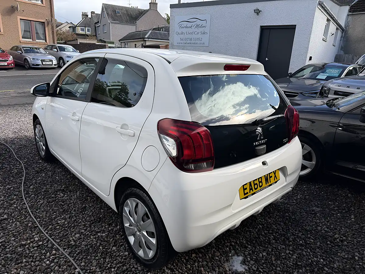 Used 2018 Peugeot 108 Active White - Interior and Exterior details 4