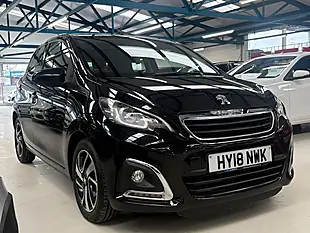 Used 2018 Peugeot 108 Allure Black - Interior and Exterior details 2