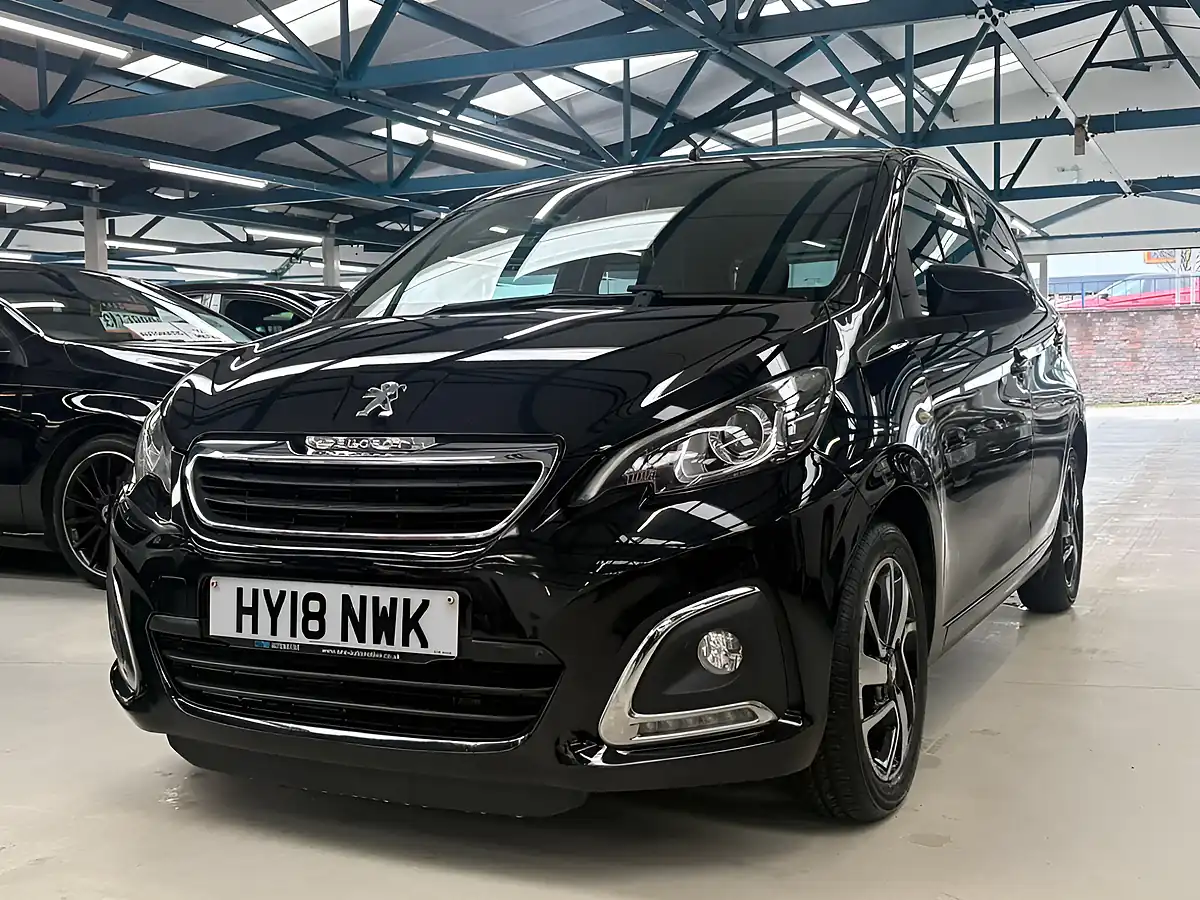 Used 2018 Peugeot 108 Allure Black - Interior and Exterior details 3