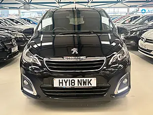 Used 2018 Peugeot 108 Allure Black - Interior and Exterior details 5
