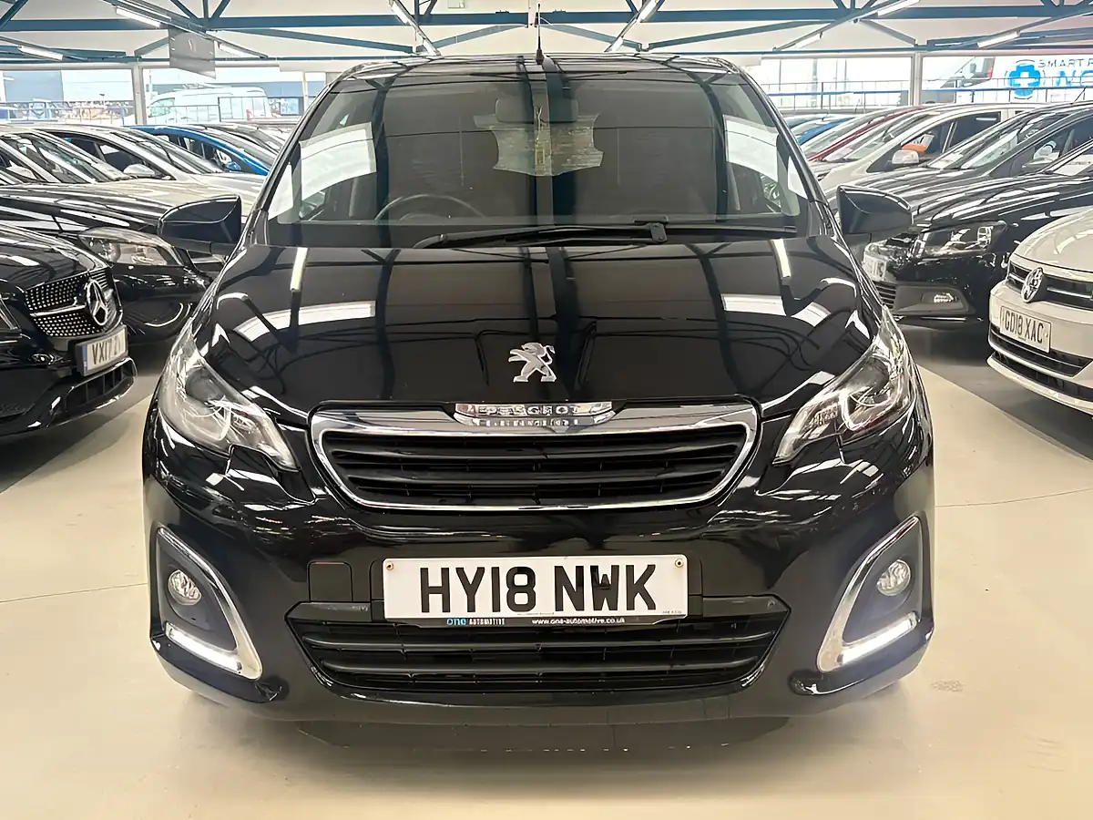 Used 2018 Peugeot 108 Allure Black - Interior and Exterior details 5
