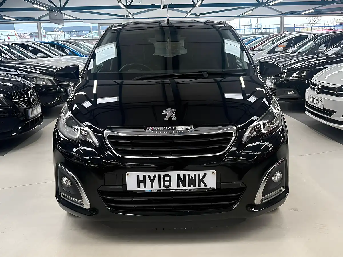 Used 2018 Peugeot 108 Allure Black - Interior and Exterior details 6