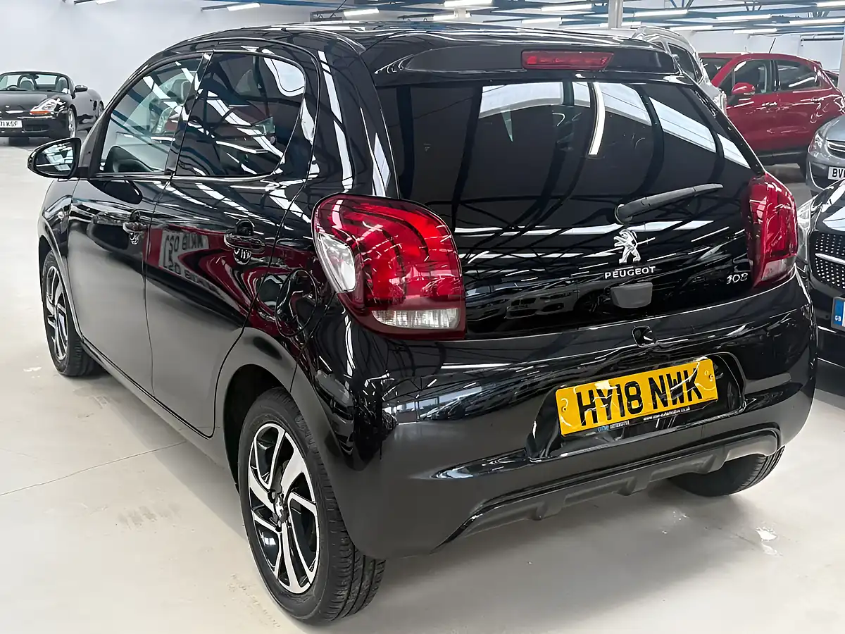Used 2018 Peugeot 108 Allure Black - Interior and Exterior details 7