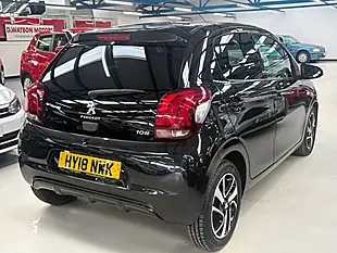 Used 2018 Peugeot 108 Allure Black - Interior and Exterior details 9