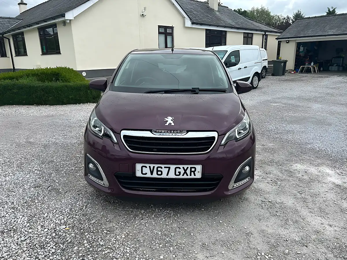 Used 2018 Peugeot 108 Allure Purple - Interior and Exterior details 2
