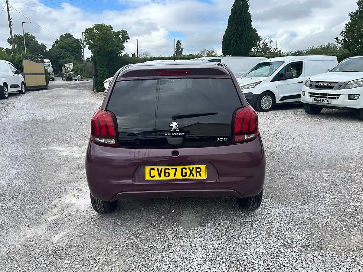 Used 2018 Peugeot 108 Allure Purple - Interior and Exterior details 6
