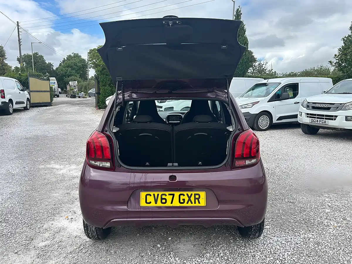 Used 2018 Peugeot 108 Allure Purple - Interior and Exterior details 9