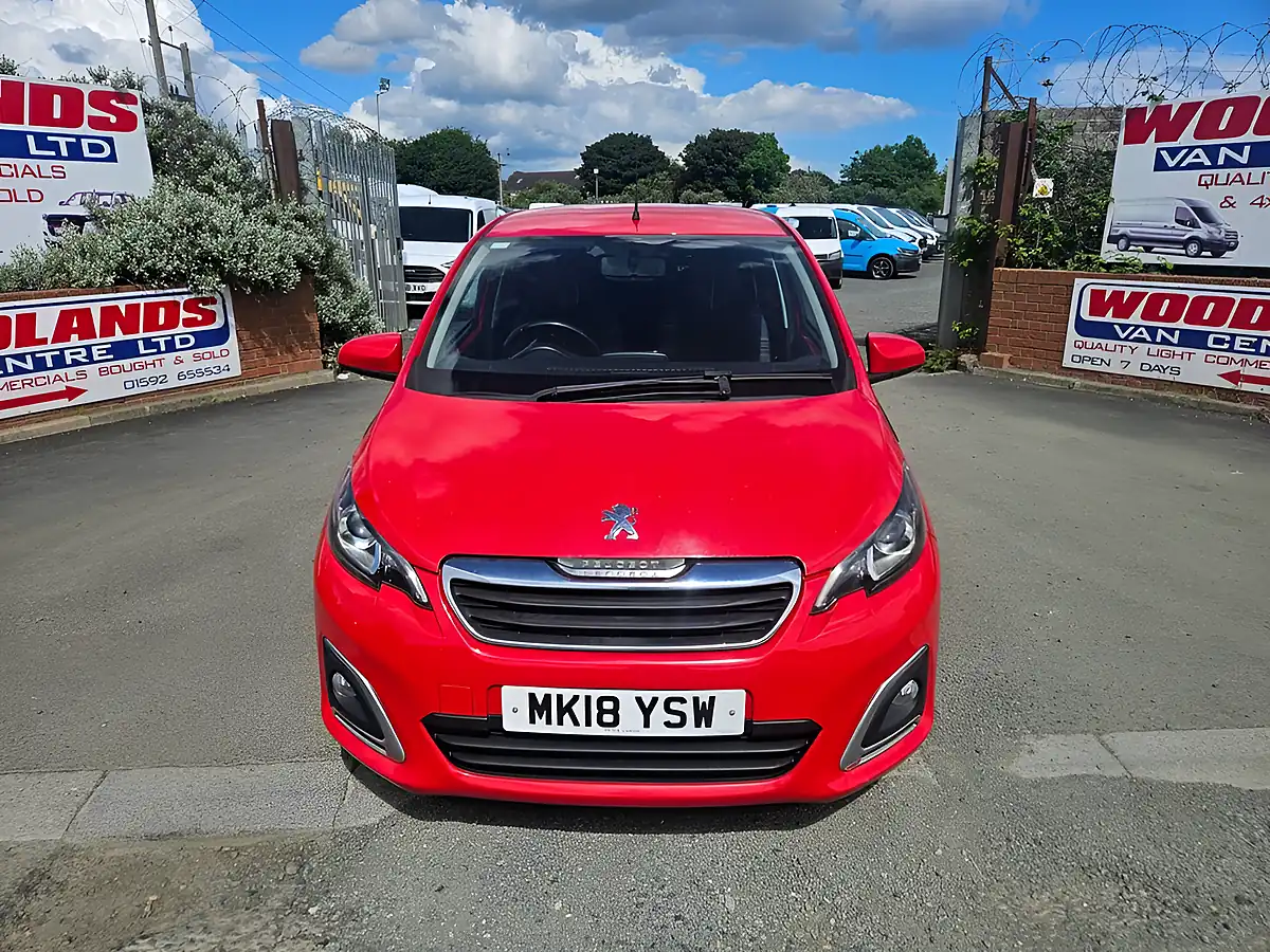 Used 2018 Peugeot 108 Allure Red - Interior and Exterior details 3