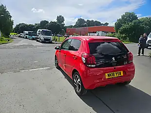 Used 2018 Peugeot 108 Allure Red - Interior and Exterior details 6