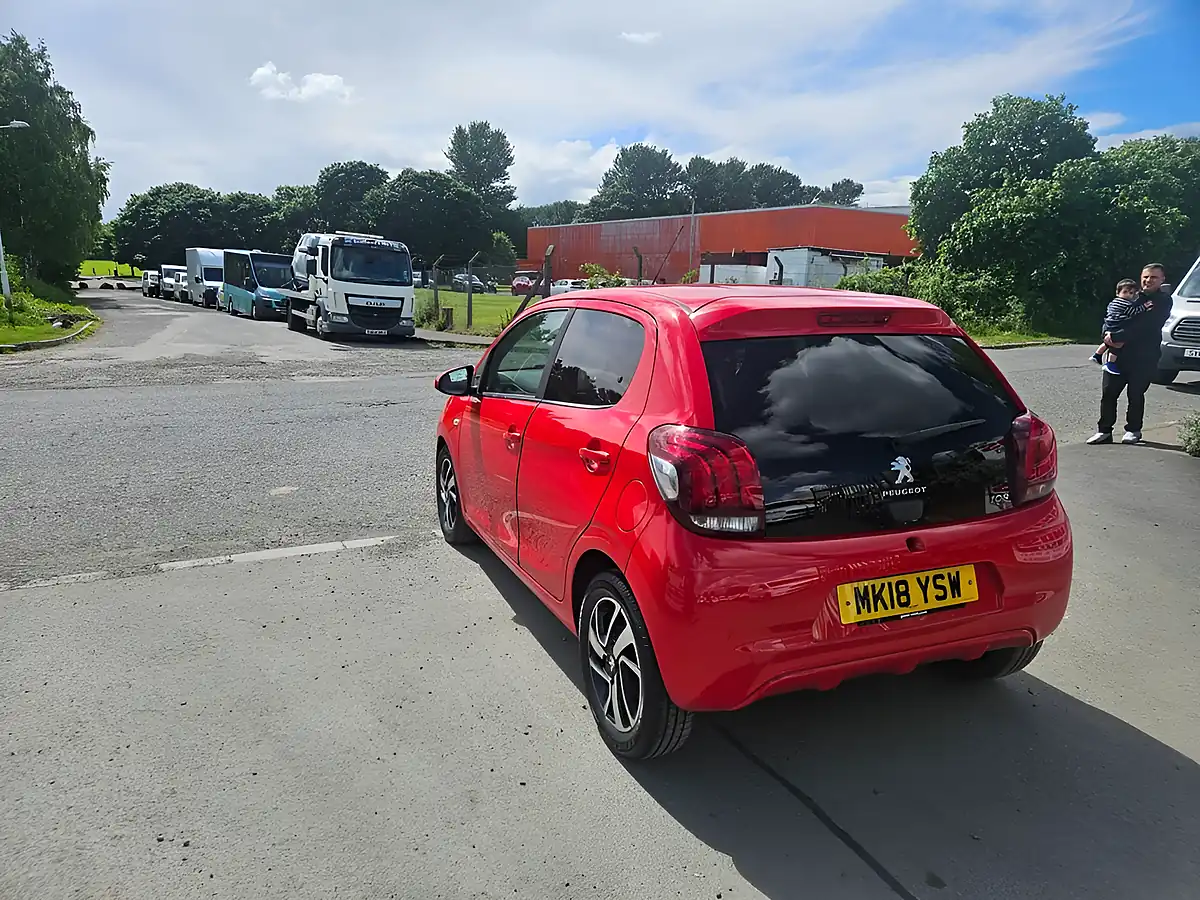 Used 2018 Peugeot 108 Allure Red - Interior and Exterior details 6