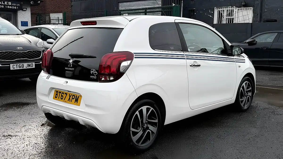 Used 2018 Peugeot 108 Collection White - Interior and Exterior details 3