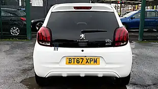 Used 2018 Peugeot 108 Collection White - Interior and Exterior details 4