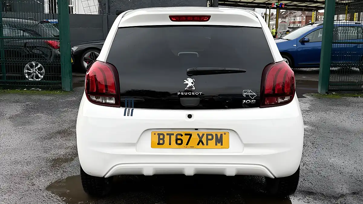 Used 2018 Peugeot 108 Collection White - Interior and Exterior details 4