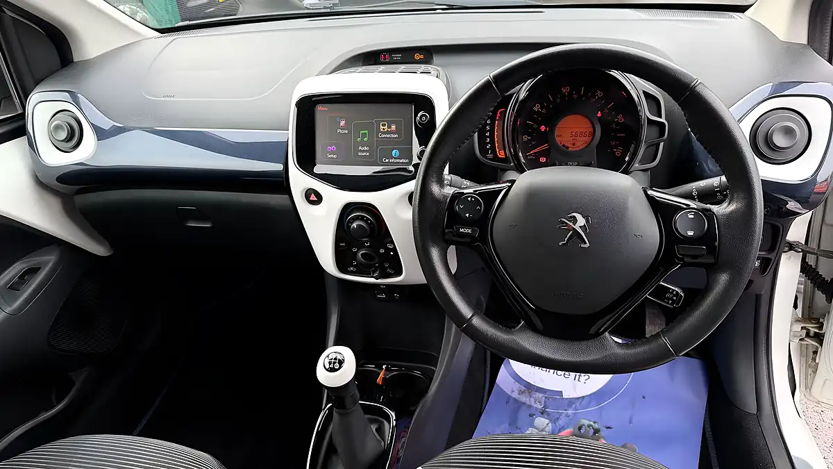 Used 2018 Peugeot 108 Collection White - Interior and Exterior details 9