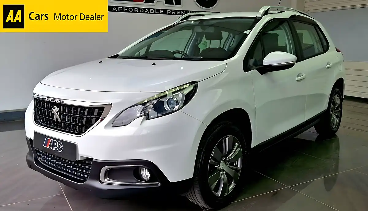Used 2018 Peugeot 2008 Active White - Front View