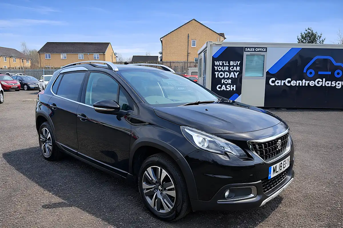 Used 2018 Peugeot 2008 Allure Black - Front View