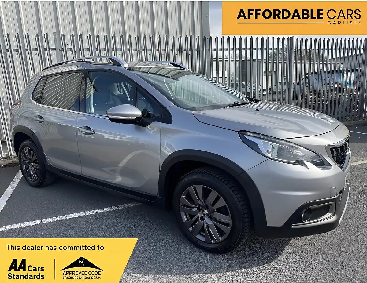 Used 2018 Peugeot 2008 Allure Grey - Front View