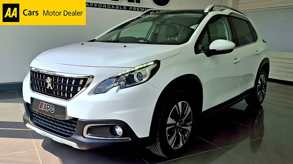 Used 2018 Peugeot 2008 Allure Premium White - Front View