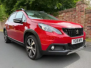 Used 2018 Peugeot 2008 GT Line Red - Interior and Exterior details 2