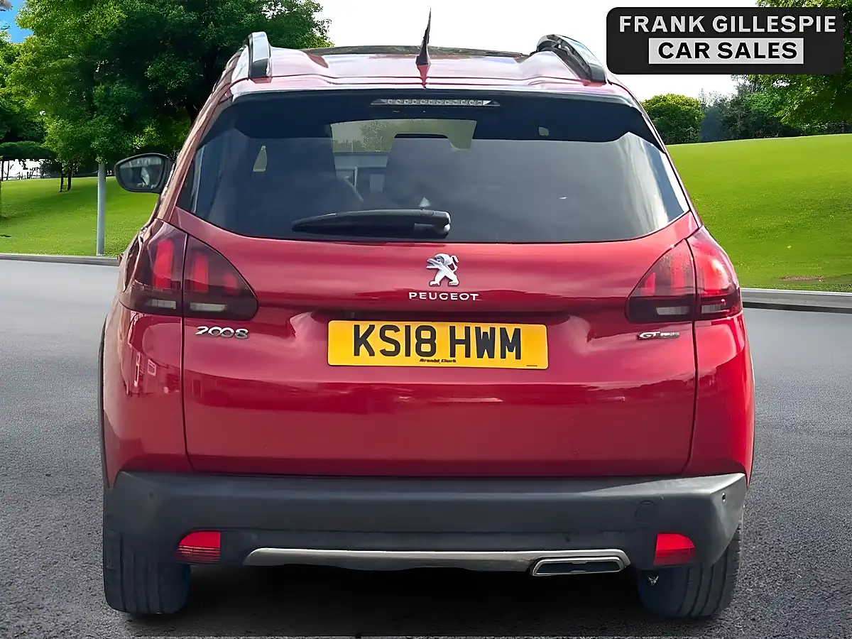 Used 2018 Peugeot 2008 GT Line Red - Interior and Exterior details 8
