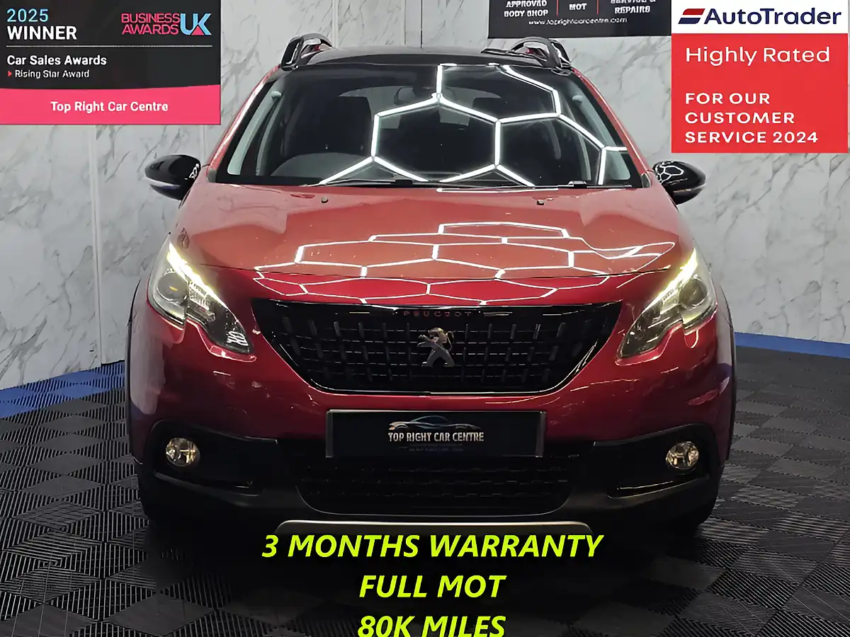 Used 2018 Peugeot 2008 GT Line Red - Interior and Exterior details 2