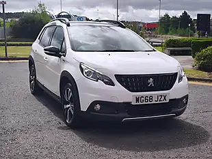 Used 2018 Peugeot 2008 GT Line White - Interior and Exterior details 7