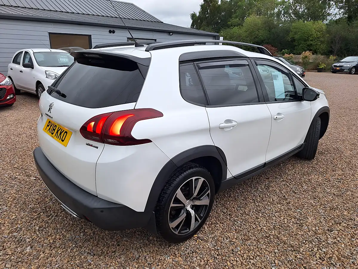Used 2018 Peugeot 2008 GT Line White - Interior and Exterior details 17