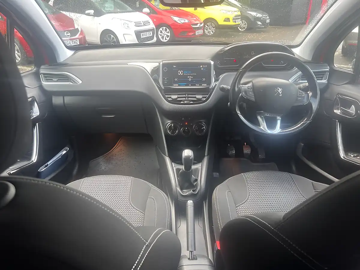 Used 2018 Peugeot 208 Allure Premium Orange - Interior and Exterior details 16