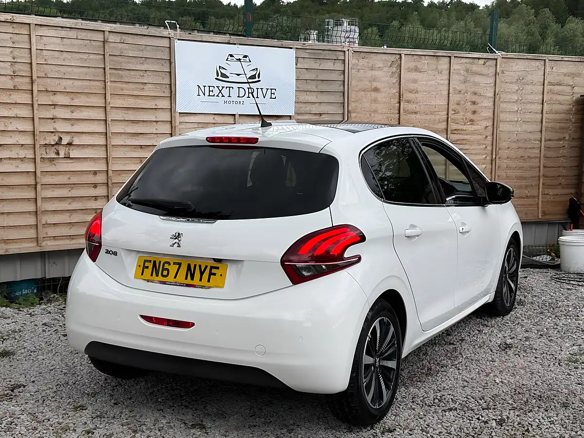 Used 2018 Peugeot 208 Allure Premium White - Interior and Exterior details 10