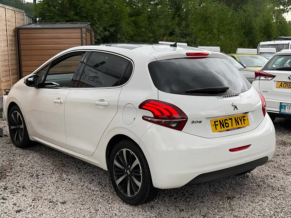 Used 2018 Peugeot 208 Allure Premium White - Interior and Exterior details 5