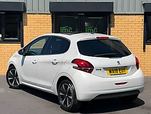 Used 2018 Peugeot 208 Allure Premium White - Interior and Exterior details 11