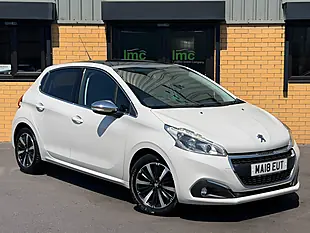 Used 2018 Peugeot 208 Allure Premium White - Interior and Exterior details 8