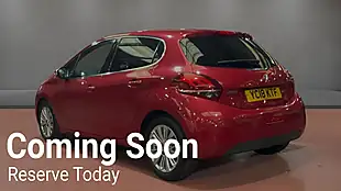 Used 2018 Peugeot 208 Allure Red - Interior and Exterior details 11