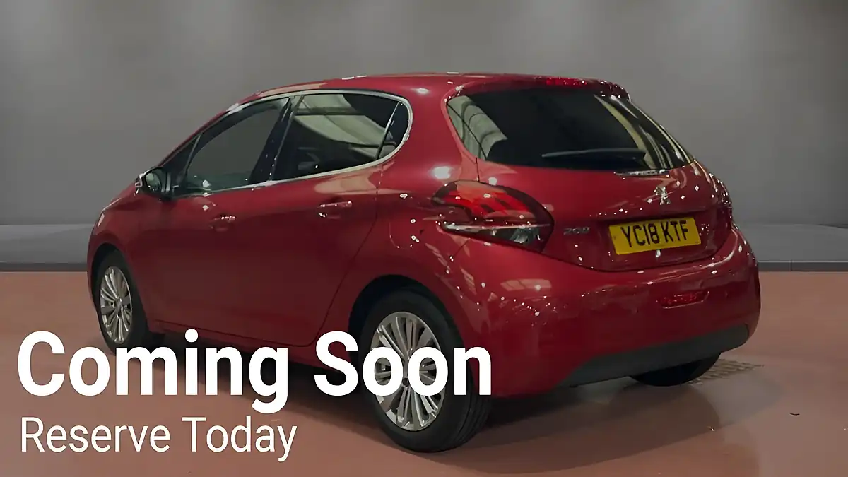Used 2018 Peugeot 208 Allure Red - Interior and Exterior details 11