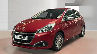 Used 2018 Peugeot 208 Allure Red - Interior and Exterior details 14