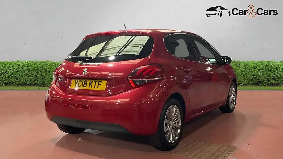 Used 2018 Peugeot 208 Allure Red - Interior and Exterior details 4