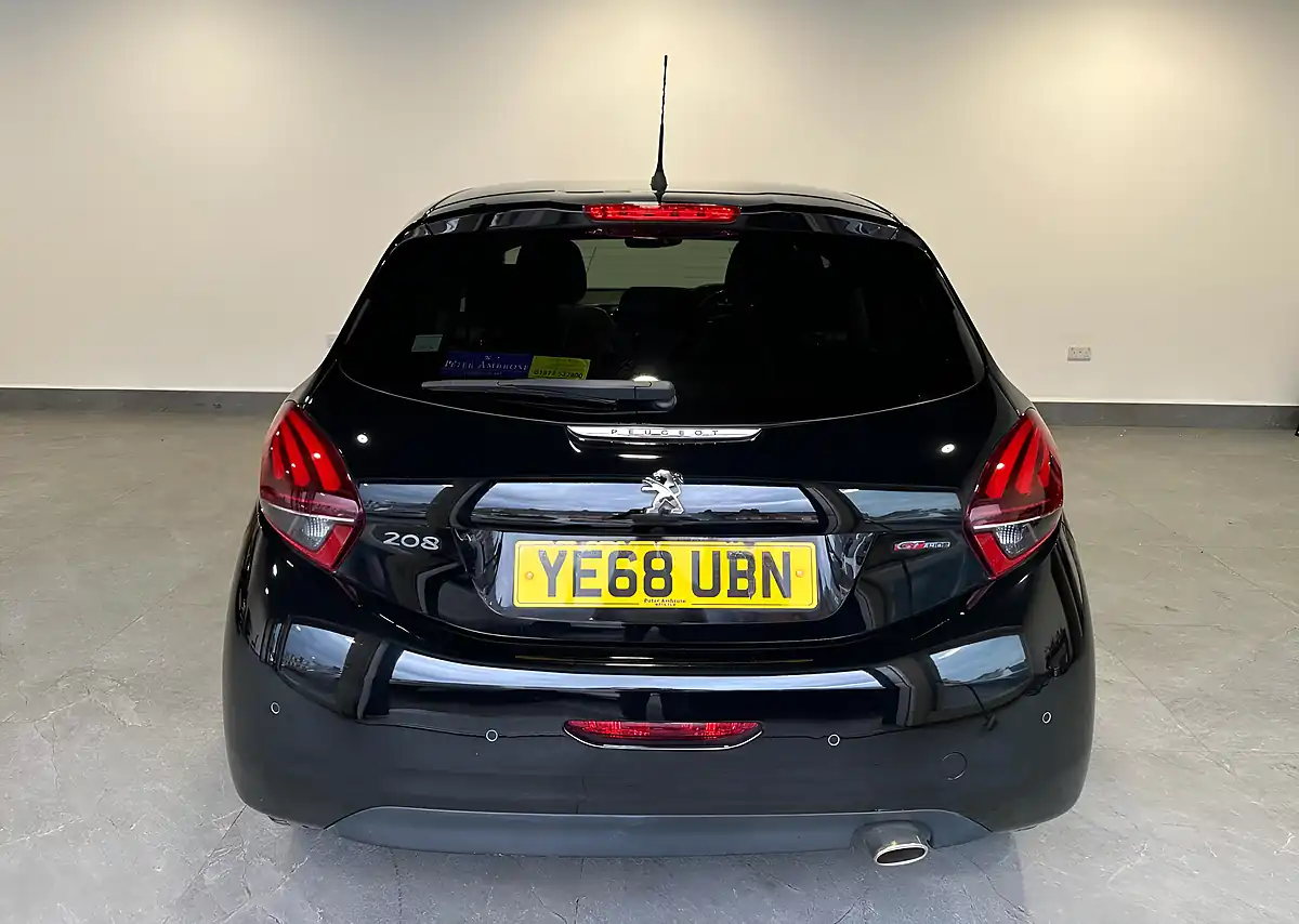 Used 2018 Peugeot 208 GT Line Black - Interior and Exterior details 4