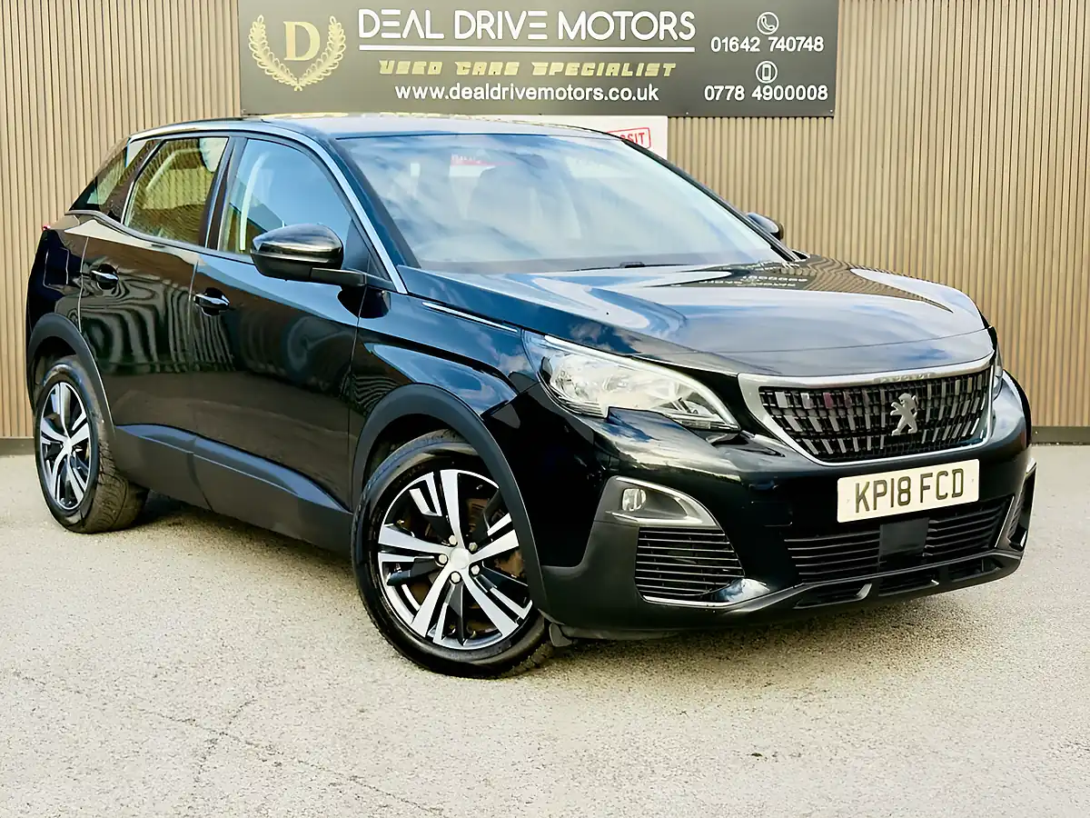 Used 2018 Peugeot 3008 Active Black - Front View