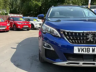 Used 2018 Peugeot 3008 Allure Blue - Interior and Exterior details 3