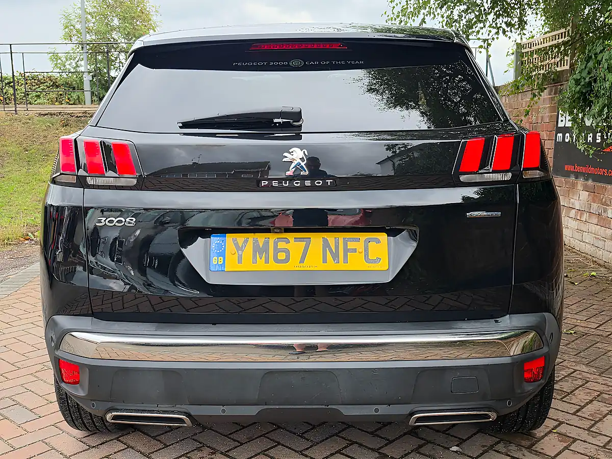 Used 2018 Peugeot 3008 GT Line Black - Interior and Exterior details 6