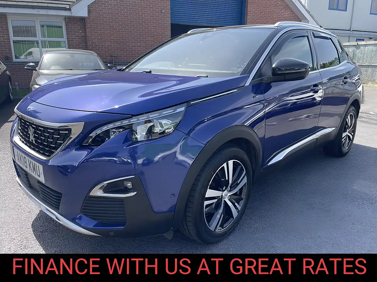 Used 2018 Peugeot 3008 GT Line Blue - Interior and Exterior details 4