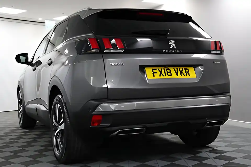 Used 2018 Peugeot 3008 GT Line Grey - Interior and Exterior details 14