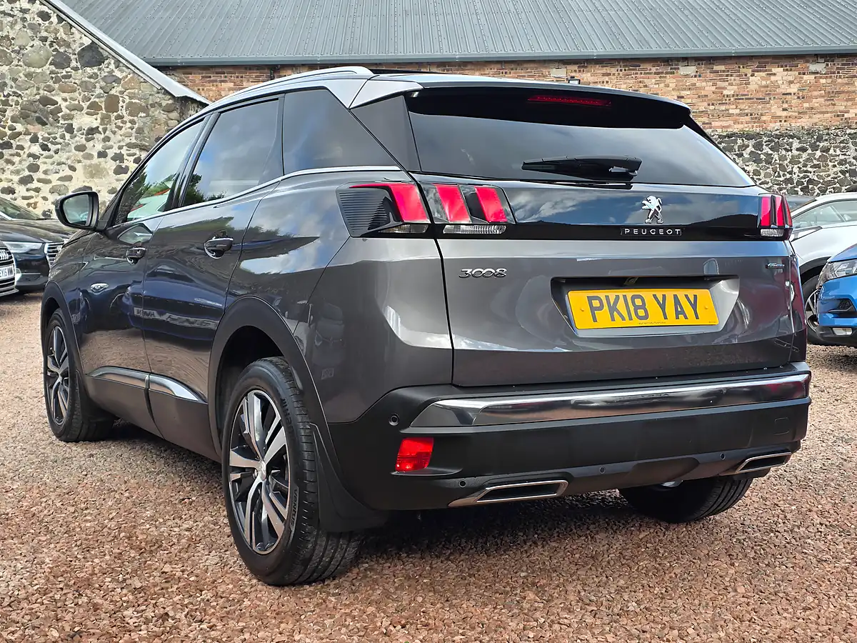Used 2018 Peugeot 3008 GT Line Nimbus Grey Metallic - Interior and Exterior details 15